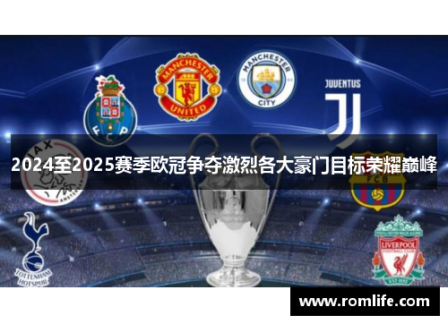 2024至2025赛季欧冠争夺激烈各大豪门目标荣耀巅峰